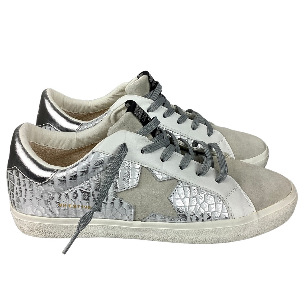 Vintage Havana Silver and Gray Sneakers
